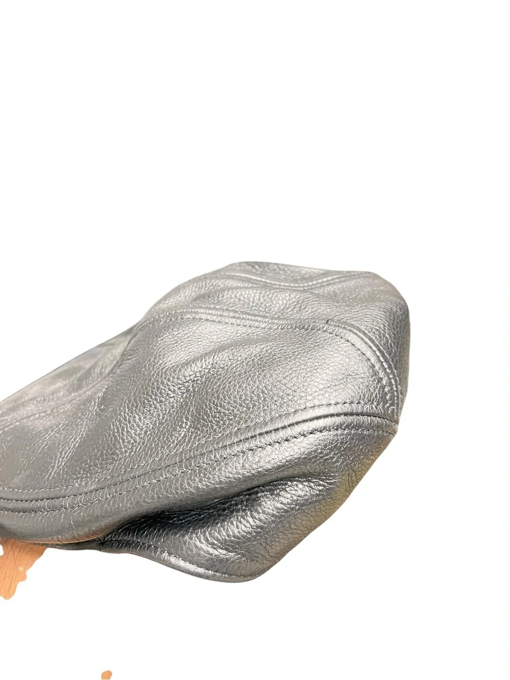 New York Hat Co Leather Newsboy Lambskin Ivy Cap